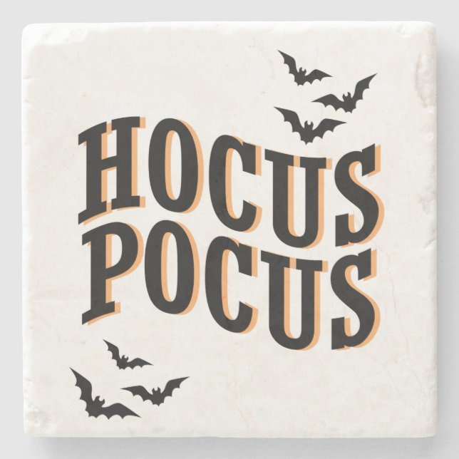 Porta-copo De Pedra Hocus Pocus Spooky Cute Witches Halloween (Frente)