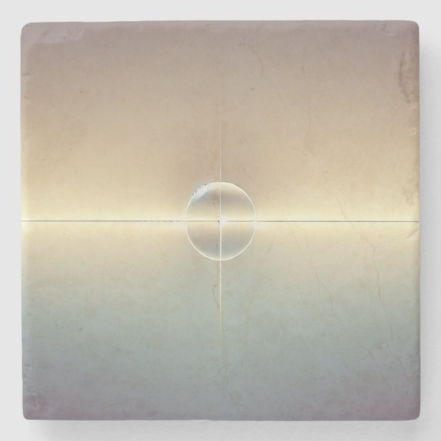 Porta-copo De Pedra Holding The Line (Frente)