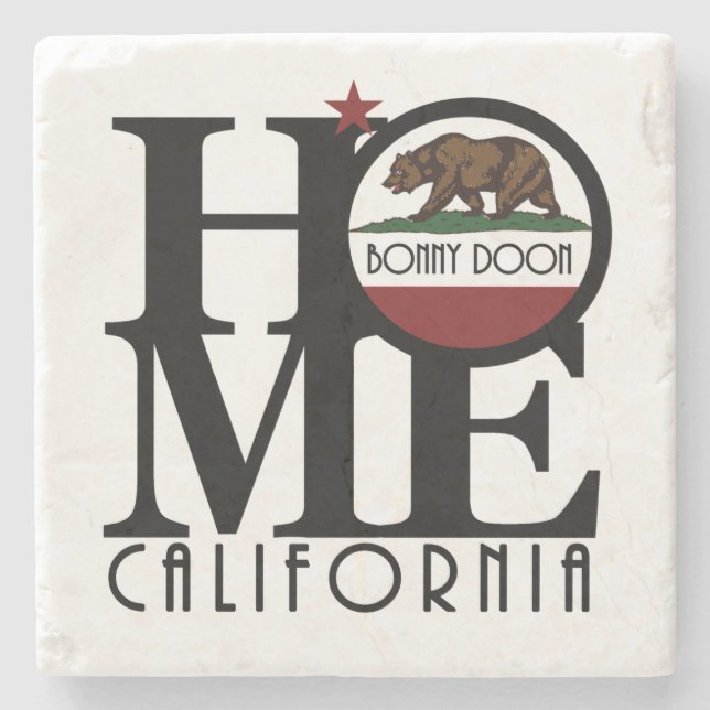 Porta-copo De Pedra HOME Bonny Doon (Frente)