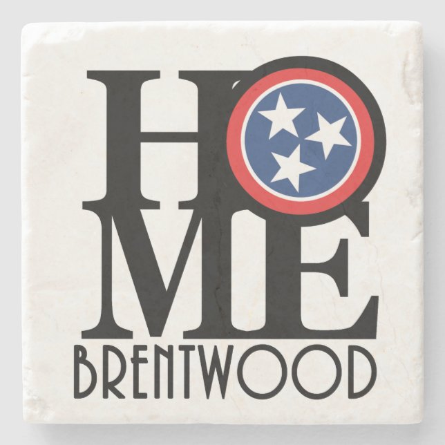 Porta-copo De Pedra HOME Brentwood TN (Frente)
