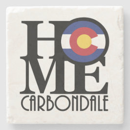 Porta-copo De Pedra HOME Carbondale Colroado