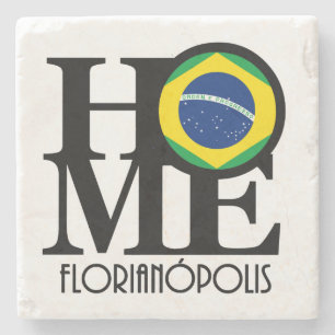 Porta-copo De Pedra HOME Florianópolis Brasil