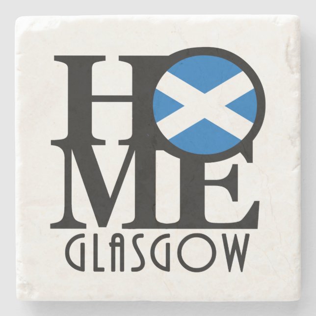 Porta-copo De Pedra HOME Glasgow Scotland (Frente)