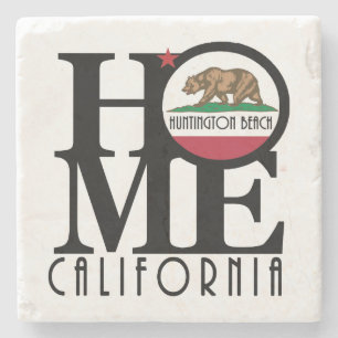 Porta-copo De Pedra Home Huntington Beach