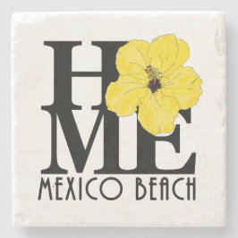 Porta-copo De Pedra HOME Mexico Beach Florida