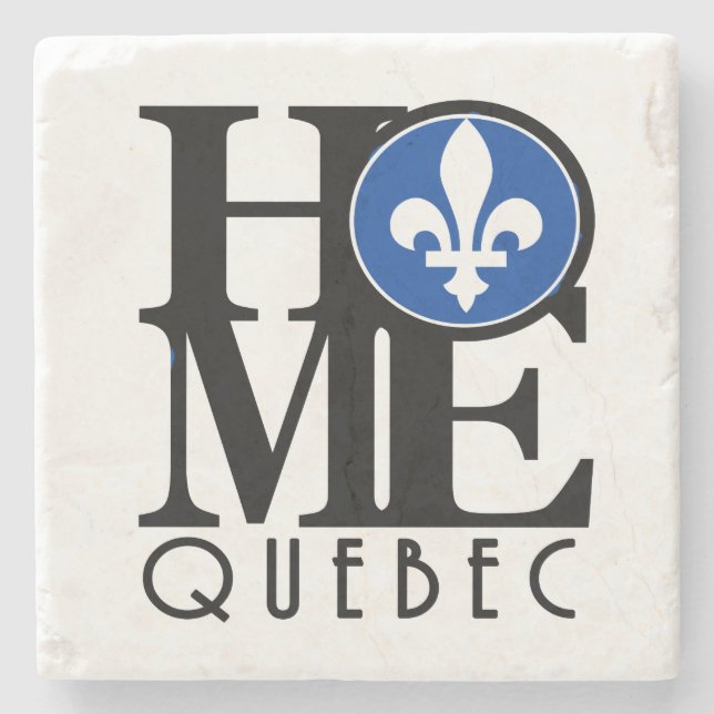 Porta-copo De Pedra Home Quebec (Frente)