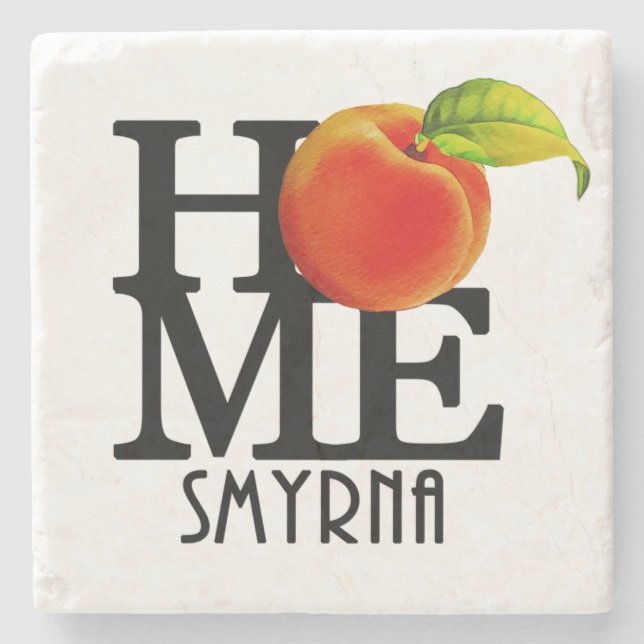 Porta-copo De Pedra HOME Smyrna Georgia (Frente)