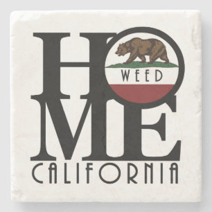 Porta-copo De Pedra HOME Weed California