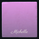 Porta-copo De Pedra Homem roxo personalizado<br><div class="desc">Homem roxo personalizado</div>