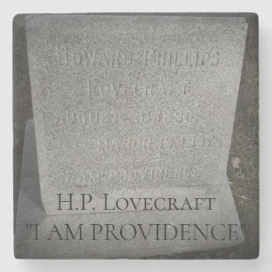 Porta-copo De Pedra Howard Phillips Lovecraft - Providence, Escritor R