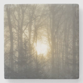 Porta-copo De Pedra Humor de inverno