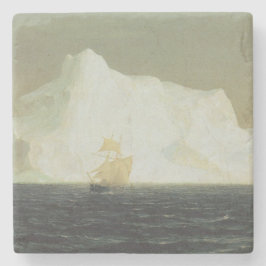 Porta-copo De Pedra Iceberg (por Frederic Edwin Church)