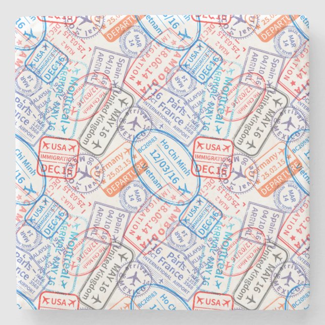 Porta-copo De Pedra ícone viagem (Frente)