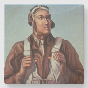 Porta-copo De Pedra Ícones da História Negra: Aviadores da 2ª Guerra M