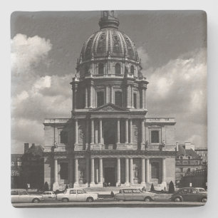 Porta-copo De Pedra Igreja Saint Louis Invalides Paris França Vintage