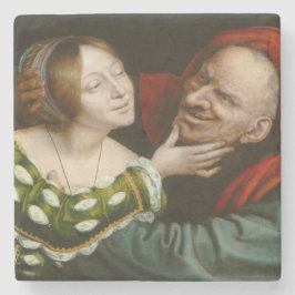 Porta-copo De Pedra Ill-Match Lovers (por Quentin Massys)