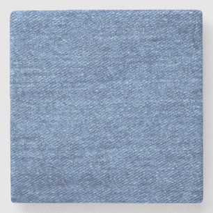Porta-copo De Pedra Imagem de aparência de textura branca azul de deni