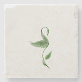 Porta-copo De Pedra Imagem de cor verde