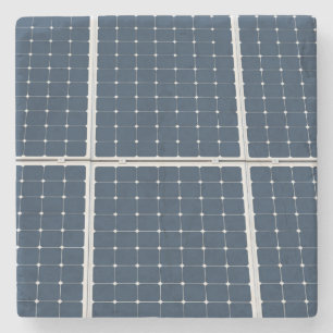 Porta-copo De Pedra Imagem engraçada de um painel de energia solar