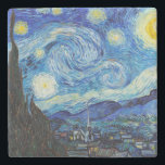 Porta-copo De Pedra Impressionismo Vincent Van Gogh Starry Night<br><div class="desc">Impressionismo Vincent Van Gogh Starry Night Significando Famoso Design de Artes Visuais apresenta um excelente exemplo de expressão trabalho de arte. Este Impressionismo Vincent Van Gogh Starry Night Significando Famoso Design de Artes Visuais reflete a essência do artista e o período de tempo criado. Perfeito para entusiastas da arte de...</div>