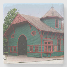 Porta-copo De Pedra Inman Park, Trolley Barn, Portas copos de Atlanta 