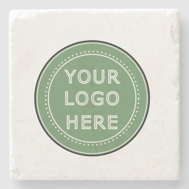 Porta-copo De Pedra Inteligente, contemporâneo, polido e personalizáve (Frente)