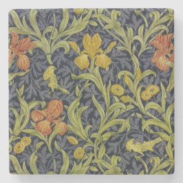 Porta-copo De Pedra Iris Pattern (por William Morris)