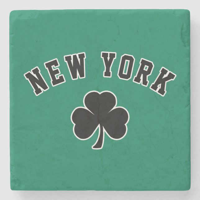 Porta-copo De Pedra Irlandeses de Nova York (Frente)