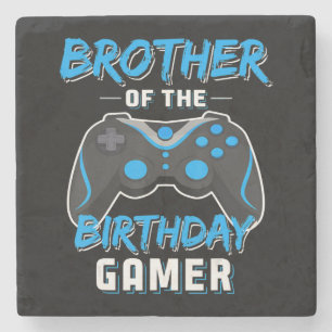 Porta-copo De Pedra Irmão Do Aniversário Gamer Aniversário Gaming