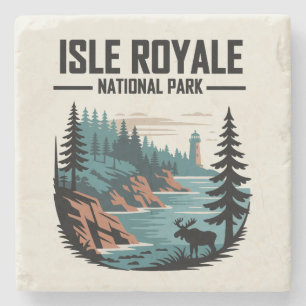 Porta-copo De Pedra Isle Royale National Park Scenderness
