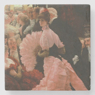 Porta-copo De Pedra James Tissot a recepção ou, L'Ambitieuse