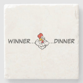 Porta-copo De Pedra "Janto Vencedor" Esforço Olímpico por Porta copos