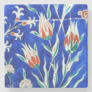 Porta-copo De Pedra Jardim bonito (tulipas)