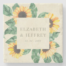 Jardim de Girassóis Elegantes Floral Casamento