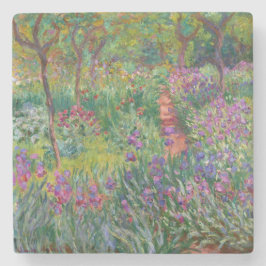 Porta-copo De Pedra Jardim Íris Em Giverny Por Claude Monet