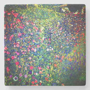 Porta-copo De Pedra Jardim Italiano Gustav Klimt