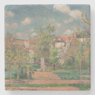 Porta-copo De Pedra Jardim sob Luz Solar, Camille Pissarro, 1876