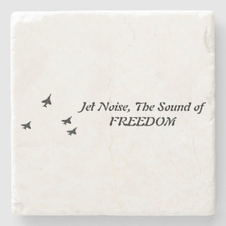 Porta-copo De Pedra Jet Noise the sound of freedom f-4