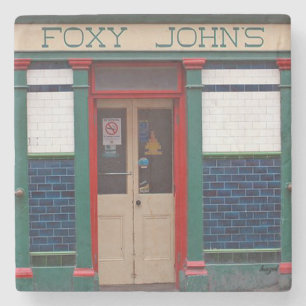 Porta-copo De Pedra John Foxy, Dingle, Coaster. irlandês do mármore