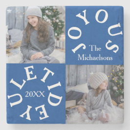 Porta-copo De Pedra Joyous Yuletide 2 Photo