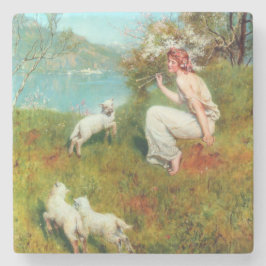 Porta-copo De Pedra Joys of Primavera (por John Collier)