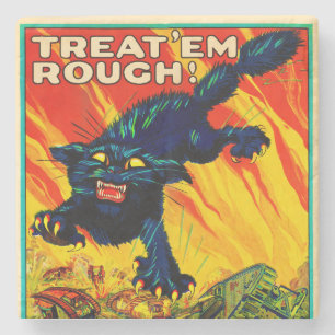 Porta-copo De Pedra Junte-se ao gato preto de Tanque Corp