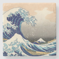 KATSUSHIKA HOKUSAI - A grande onda fora de
