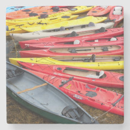 Porta-copo De Pedra Kayaks colorido