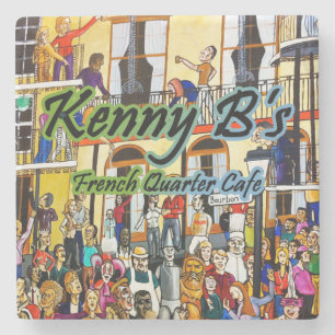 Porta-copo De Pedra Kenny B's Cajun Seafood Hut, Ilha Hilton Head