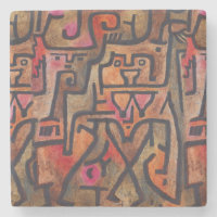 Klee Abstrato Forest Expressionista Arte Moderna