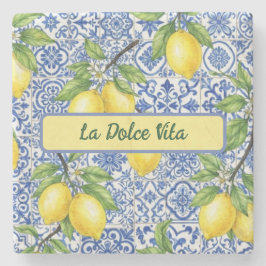 Porta-copo De Pedra La Dolce Vita Sicília