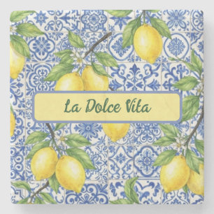 Porta-copo De Pedra La Dolce Vita Sicília