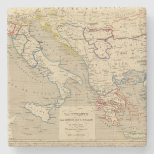 Porta-copo De Pedra La Turquie, la Grece e l'Italie de 1700 um 1840