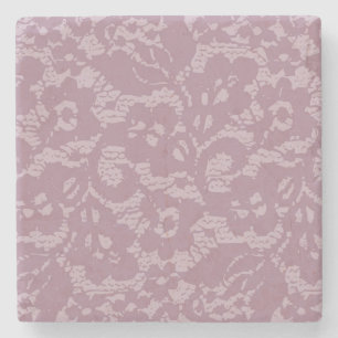 Porta-copo De Pedra Laço violeta